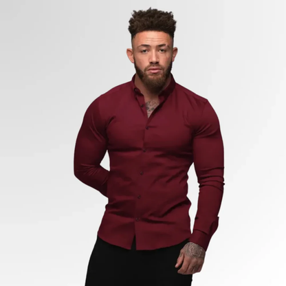 LIVTECH Premium Langarm-Tech-Hemd