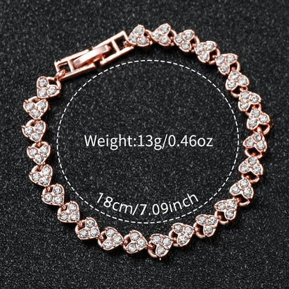 Set de Elegancia Casual - Reloj de Cuarzo con Correa de Cuero Sintético y Pulsera