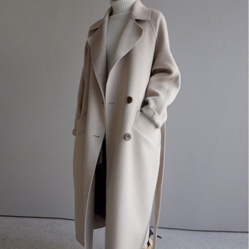 Luxora | Trench di lusso in lana