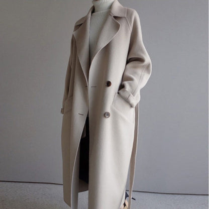 Luxora | Trench di lusso in lana
