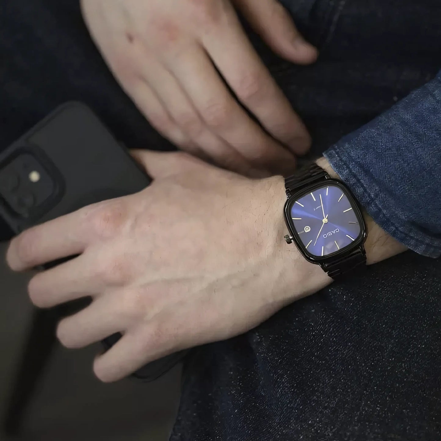 C A S I O Lujoso reloj de 36 mm - Resistente al agua | Acero transferido