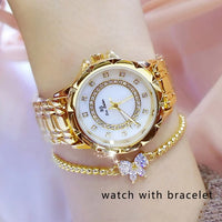 gold with bracelet
