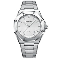 Silver / White
