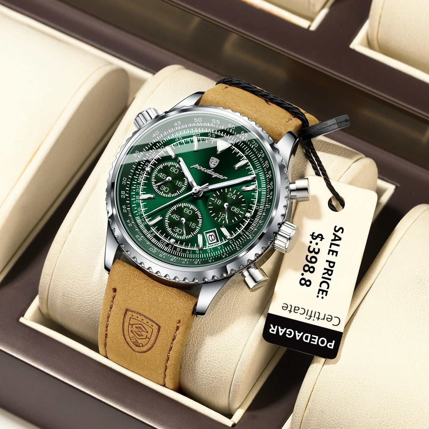 Cronógrafo Prestige - Imponente, fuerza y elegancia.