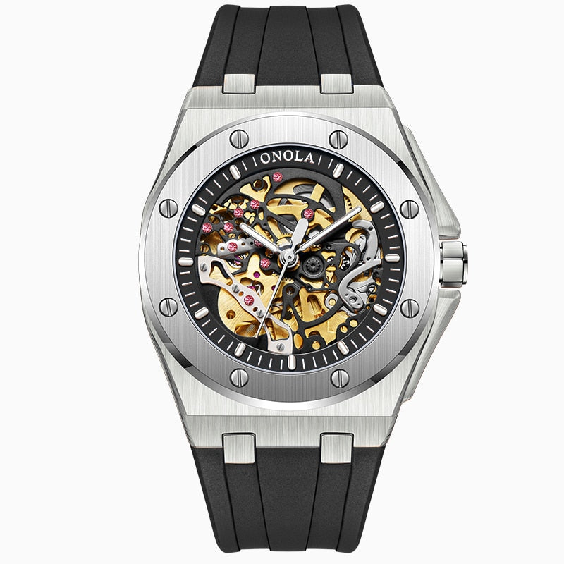 Reloj Poedagar Skeleton Oak