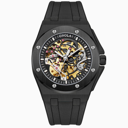 Reloj Poedagar Skeleton Oak