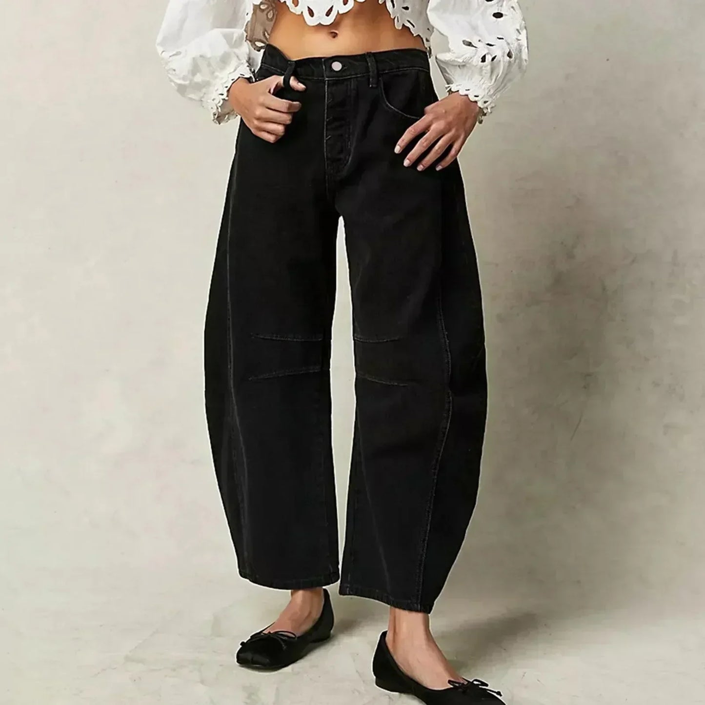 Emma | Jeans a gamba larga eleganti