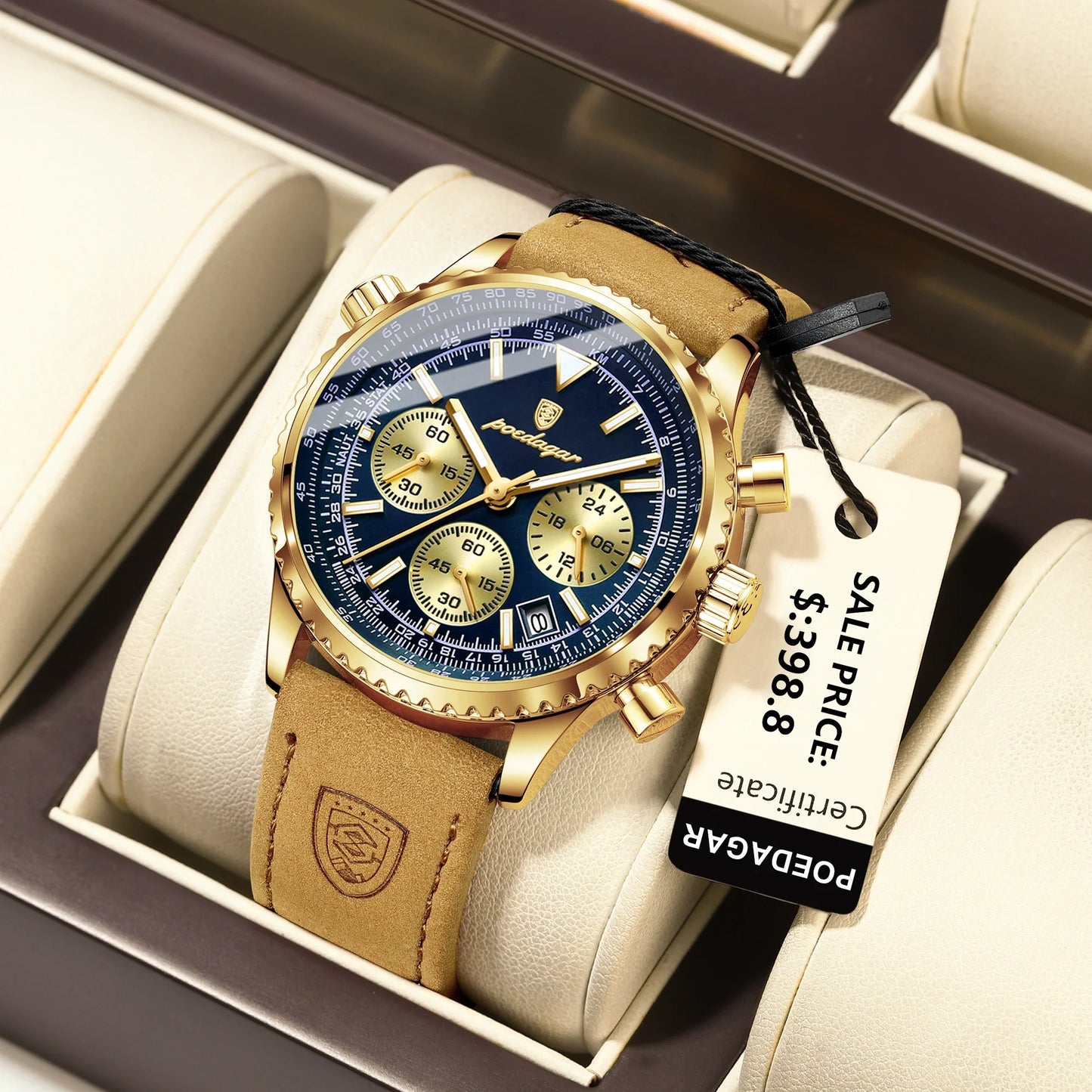 Cronógrafo Prestige - Imponente, fuerza y elegancia.