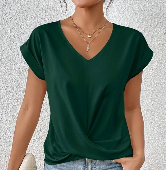 Marino - MAGLIA DA DONNA CON SCOLLO A V