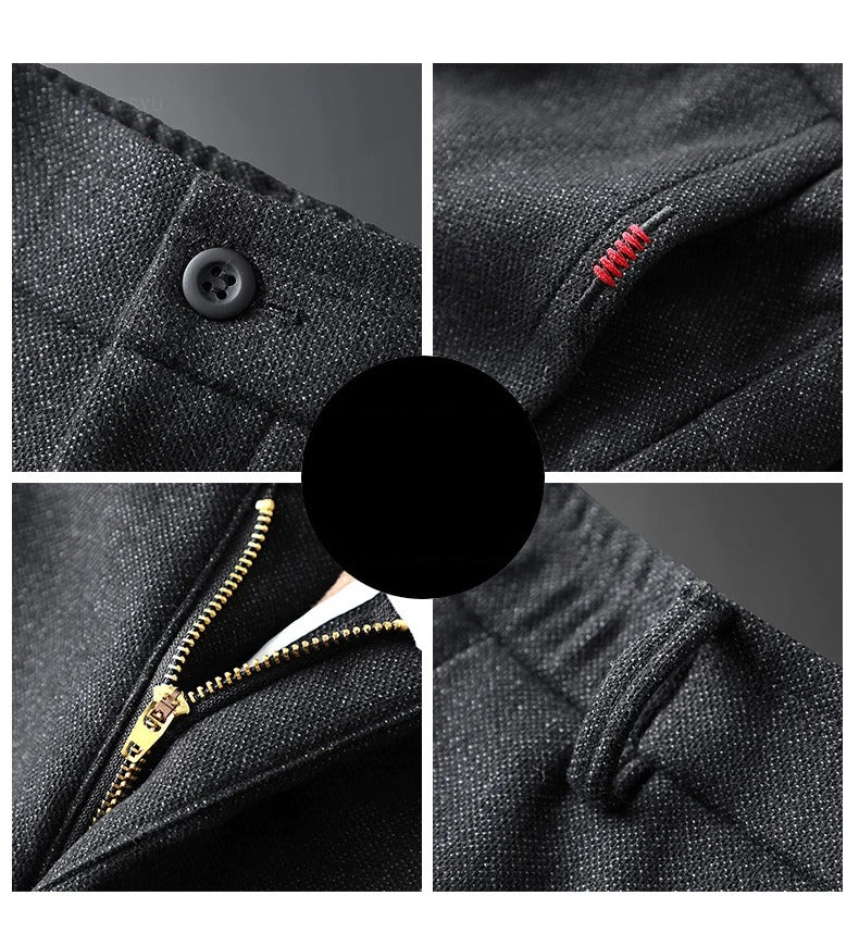 Pantaloni sportivi in tessuto spazzolato da uomo