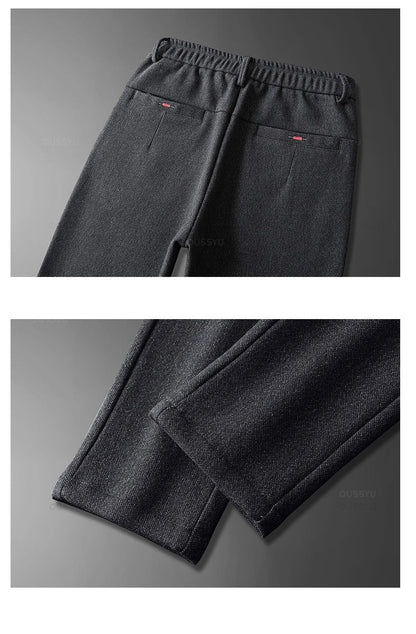 Pantaloni sportivi in tessuto spazzolato da uomo
