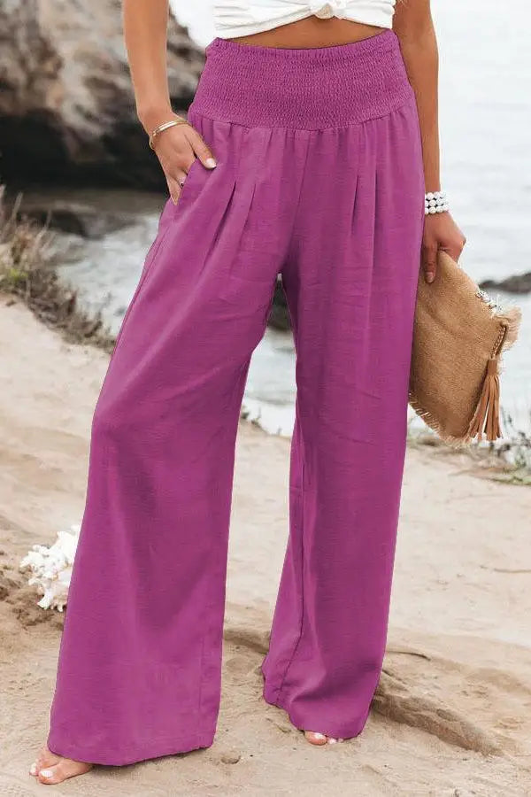 Sophia™ | Pantalones de algodón elegantes para mujer - Cómodos en cada paso