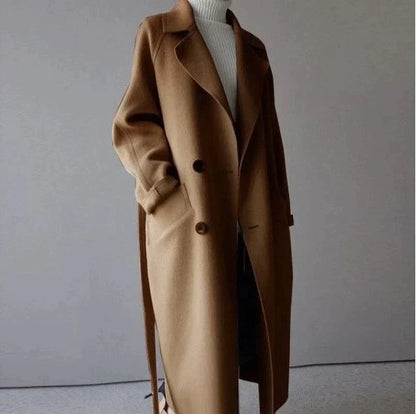 Luxora | Trench di lusso in lana