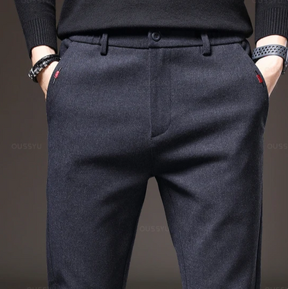 Pantaloni sportivi in tessuto spazzolato da uomo