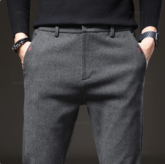 Pantaloni sportivi in tessuto spazzolato da uomo