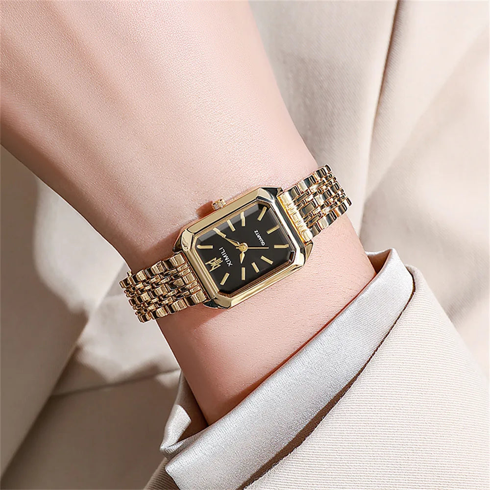 Orologio leggero da donna in acciaio inossidabile