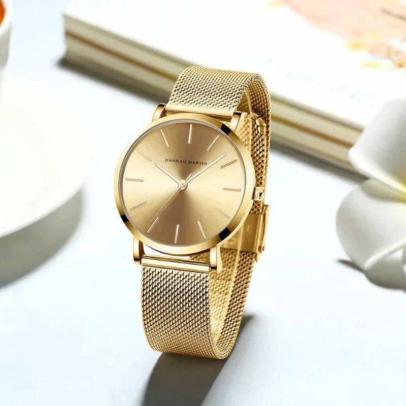 Orologio da polso rotondo da donna