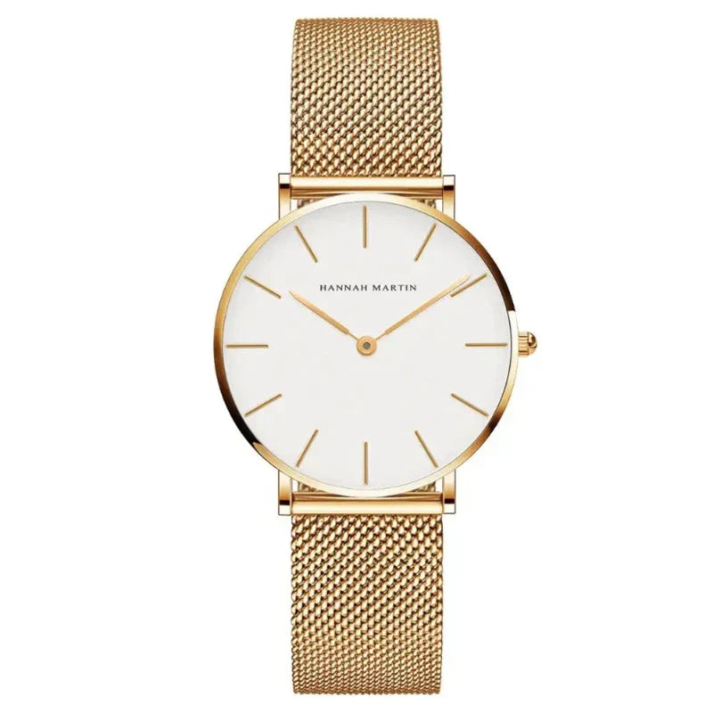 Orologio da polso rotondo da donna