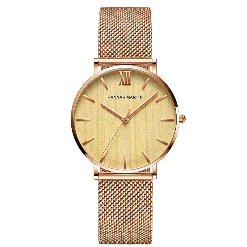 Orologio da polso rotondo da donna
