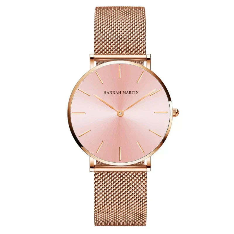 Orologio da polso rotondo da donna