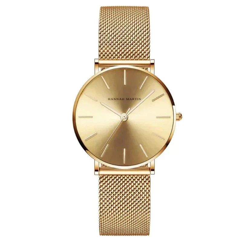 Orologio da polso rotondo da donna
