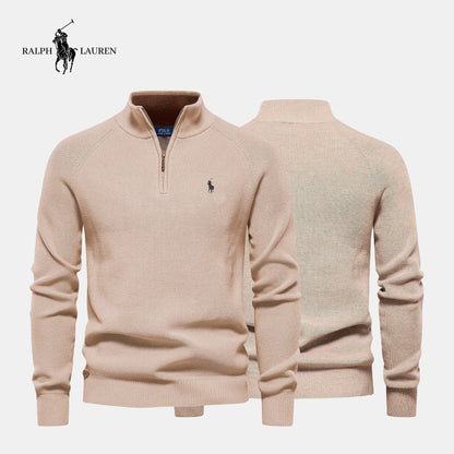 Men’s Apex Zip Neck Sweater (Clearance)