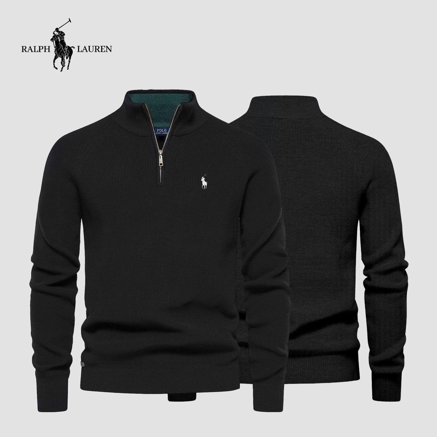 Men’s Apex Zip Neck Sweater (Clearance)
