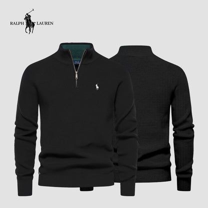 Men’s Apex Zip Neck Sweater (Clearance)