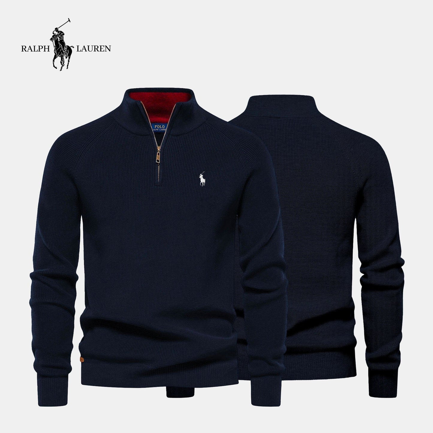 Men’s Apex Zip Neck Sweater (Clearance)