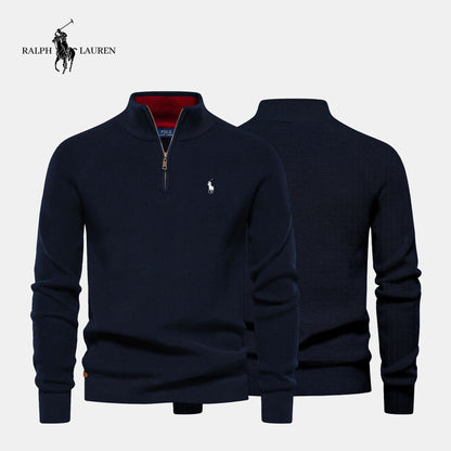 Men’s Apex Zip Neck Sweater (Clearance)